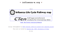 Tablet Screenshot of influenza-x.org
